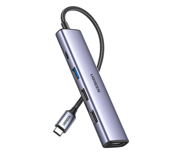 UGREEN CM478 Adapter HUB USB-C do HDMI USB-A 3.0 2x USB-A 2.0 PD - 1267503 - zdjęcie